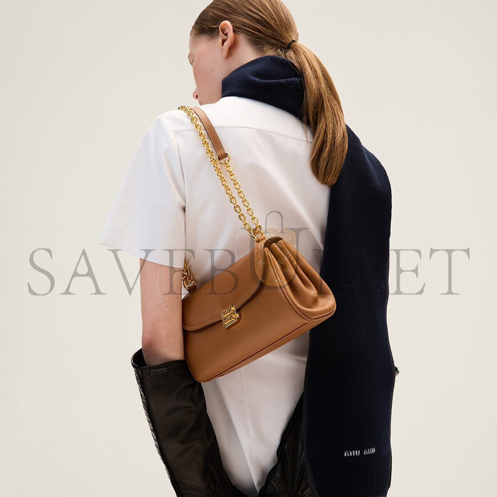 M1v M1v leather shoulder bag 5bd266 (24*14*7.5cm)